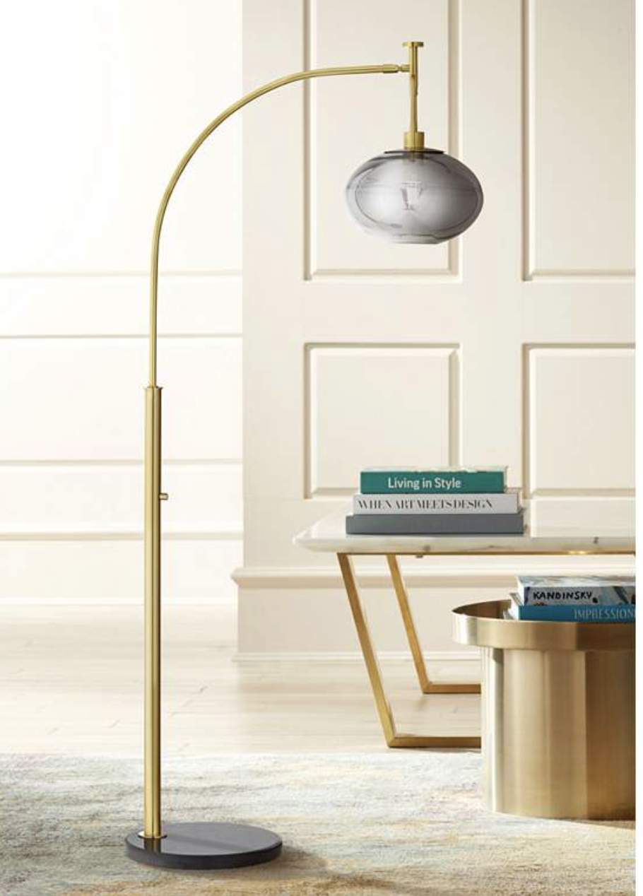MORELLE MODERN ARC FLOOR LAMP 69" QTY 65 - Image 2